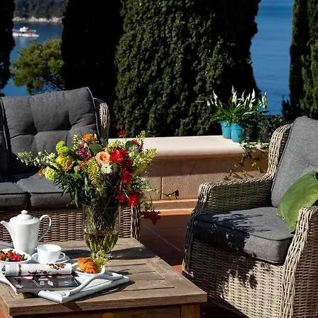 Luxury Beachfront Palace With Private Pool And Jacuzzi By The In Villa Dubrovnik