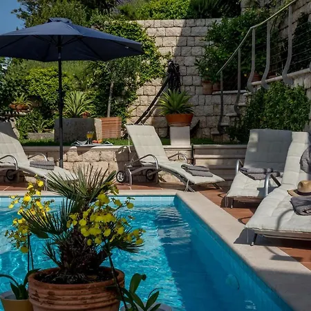 Luxury Beachfront Palace With Private Pool And Jacuzzi By The In Villa Dubrovnik