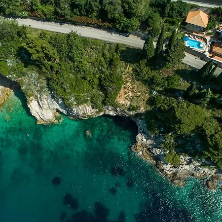 Luxury Beachfront Palace With Private Pool And Jacuzzi By The In * Dubrovnik