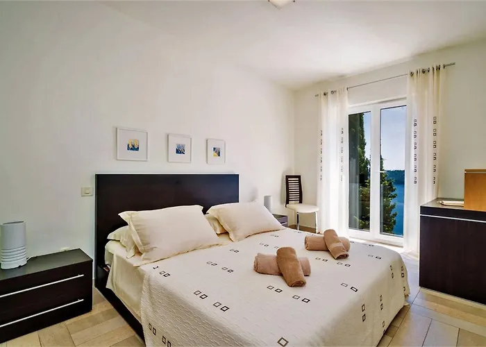 Villa Luxury Beachfront Palace With Private Pool And Jacuzzi By The In Dubrovnik