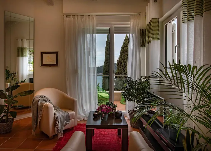 Luxury Beachfront Palace With Private Pool And Jacuzzi By The In * Dubrovnik